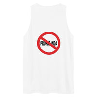 Load image into Gallery viewer, MSM Laffin&#39; Hyena Anti-Propaganda on the back tank top
