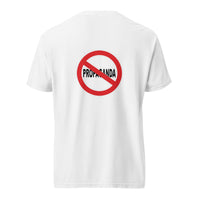 Load image into Gallery viewer, Unisex MSM Laffin&#39; Hyena with Anti-Propaganda on the Back Heavyweight T-Shirt
