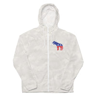 Load image into Gallery viewer, Unisex lightweight zip up MSM Laffin&#39; Hyena windbreaker
